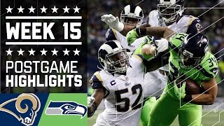 Rams vs. Seahawks | NFL Week 15 Game Highlights