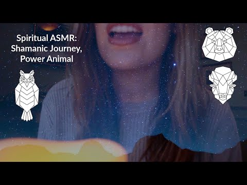 🦊🥁Spiritual ASMR: Shamanic Journey, Meet Your Power Animal🥁🦊
