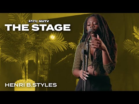 Henri B. Styles - THE STAGE | AMPD & NuVegan Cafe Concert