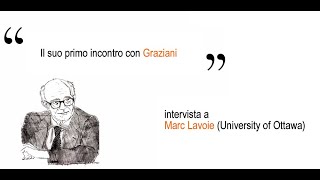 Interview on Augusto Graziani