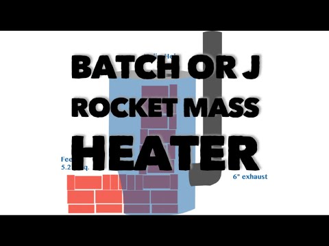 Batch or J Rocket Mass Heater