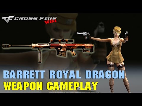 CrossFire - Barrett M82A1 Royal Dragon - Weapon Gameplay