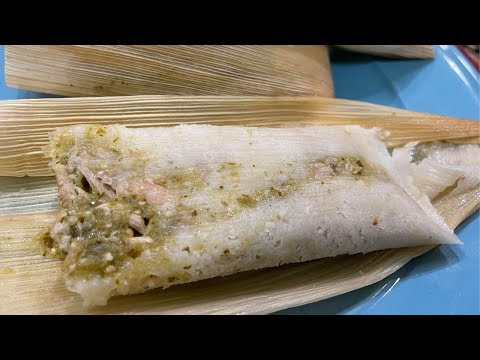 Cómo Hacer Unos Deliciósos Tamales Verde Con Carne De Puerco