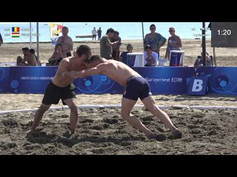 Round 1 Men's BW - 90 kg: I. CARAS (ROU) v. P. PUESPOEKI (HUN)