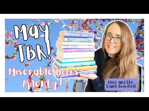 A Miserable May TBR from the Giant Bookshelf! #miserymay #spoonies2024 #booktube