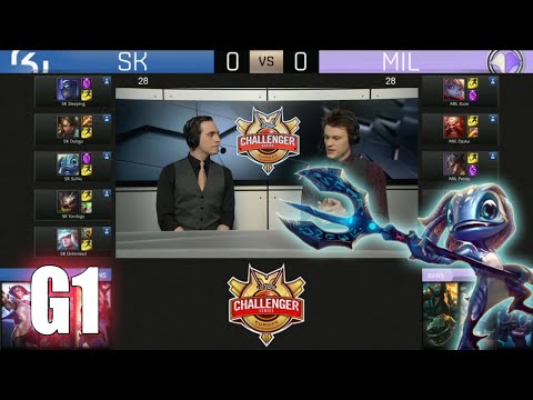 SK Gaming vs Millenium | Game 1 Week 5 S6 EUCS Spring 2016 | SK vs MIL G1 W5