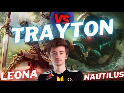 TRAYTON | LEONA VS NAUTILUS | SUP GAMEPLAY | Patch 14.12 / Season 14 | #LeagueofLegends