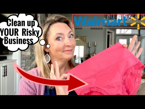 WALMART CLOTHING HAUL & TRY ON: Undies EVERY Women should have!