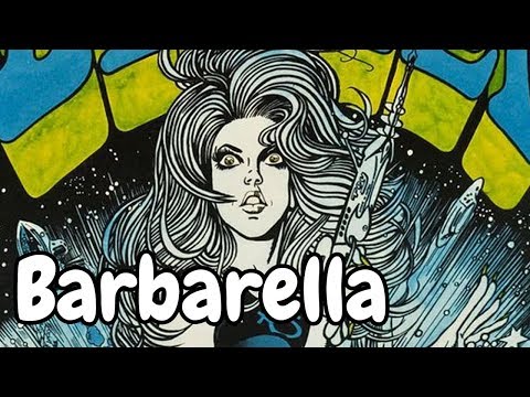 Komiksové bubliny - Barbarella
