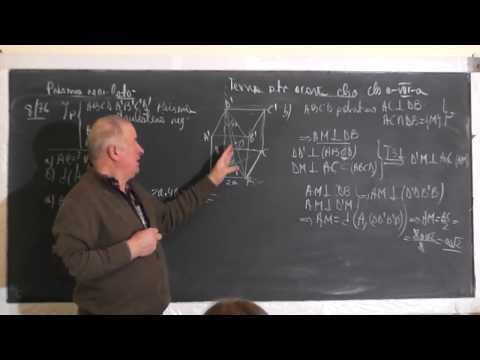 2/3 Lectia 1383 Prisma Diagonala prismei Distanta de la un punct la un plan si la o dreapta Clasa 8