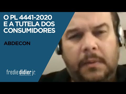O PL 4441-2020 e a Tutela dos Consumidores- FREDIE DIDIER JR