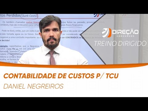 TREINO DIRIGIDO - Contabilidade de Custos p/ TCU  | AO VIVO