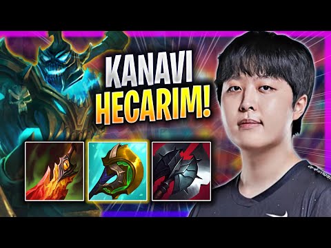 KANAVI TRIES HECARIM WITH NEW REWORK! - JDG Kanavi Plays Hecarim JUNGLE vs Taliyah! | Season 2023