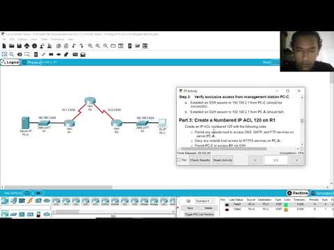 4.1.2.5 Packet Tracer - Configure IP ACLs to Mitigate Attacks_Khairil