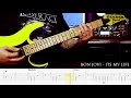 BON JOVI It S My Life GUITAR COVER TAB