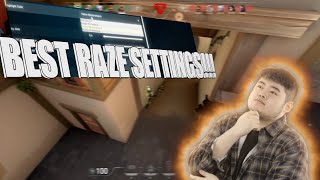 BEST ray4c Settings for RAZE 2023