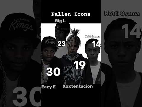 Lost Legends: A Heartbreaking Tribute to XXXTENTACION, Eazy-E, Big L & Notti Osama💔 #legendsneverdie