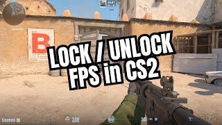 How to Lock / Unlock FPS in CS2 - FPS Cap in Counter-Strike 2 #cs2