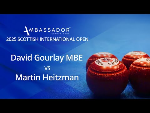 2025 Scottish International Open David Gourlay vs Martin Heitzman - Day 1 Match 1