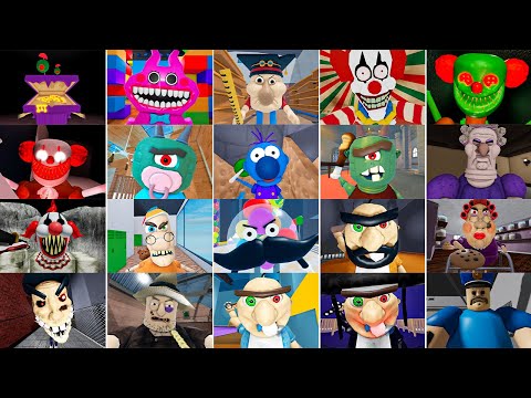 EPIC SCHOOL ESCAPE, EVIL GRANDPA, MR POP'S, TEAM AlIEN, TIM FARM, MS HAPPI, ROBLOX JUMPSCARE'S