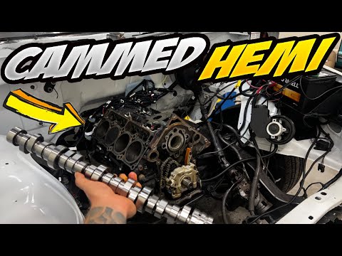 HEMI Cam Installation Stage 3 SDPC Camshaft