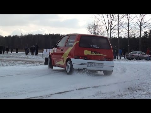 Noworoczny Sprint AZT 2016 - Wojciech Najgrodzki Jakub Najgrodzki Fiat CC by OesRecords