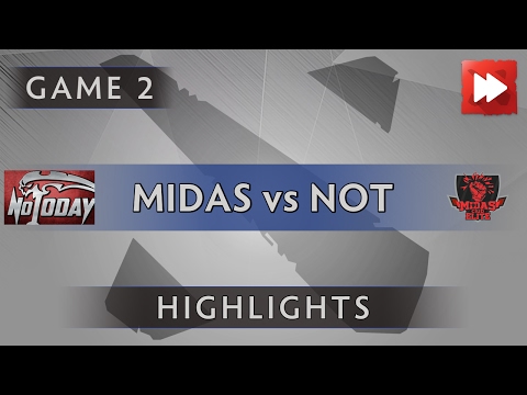 Midas Club Elite vs Not Today ! [Game 2] Kiev Major - Dota Highlights