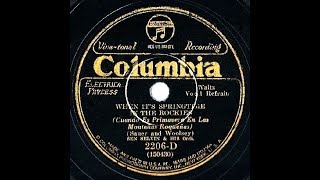 1930 HITS ARCHIVE: When It&#39;s Springtime In The Rockies - Ben Selvin (with vocal group)
