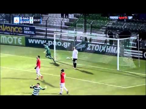 TOP 5 GOALS OF PANATHINAIKOS SEZON 2013-2014!