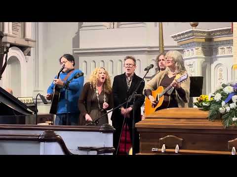 Garth Hudson funeral in Kingston on Jan. 27, 2025