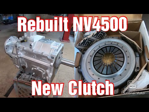 Clutch & Trans. Install! 1995 Dodge 2500 NV4500 Cummins (PART 2)