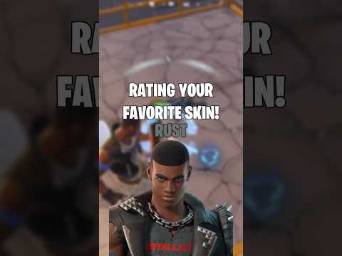 The NEW RUST SKIN in FORTNITE