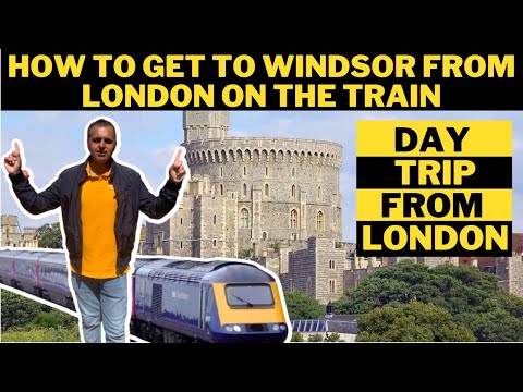 HOW TO GET TO WINDSOR CASTLE FROM LONDON | DAY TRIP FROM LONDON TO WINDSOR | VISIT WINDSOR CASTLE