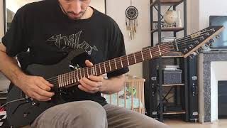 Kreator - Murder Fantasies Guitar Cover (with solo)