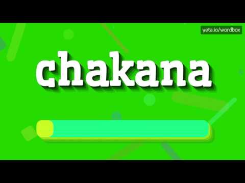 HOW TO SAY CHAKANA? #chakana