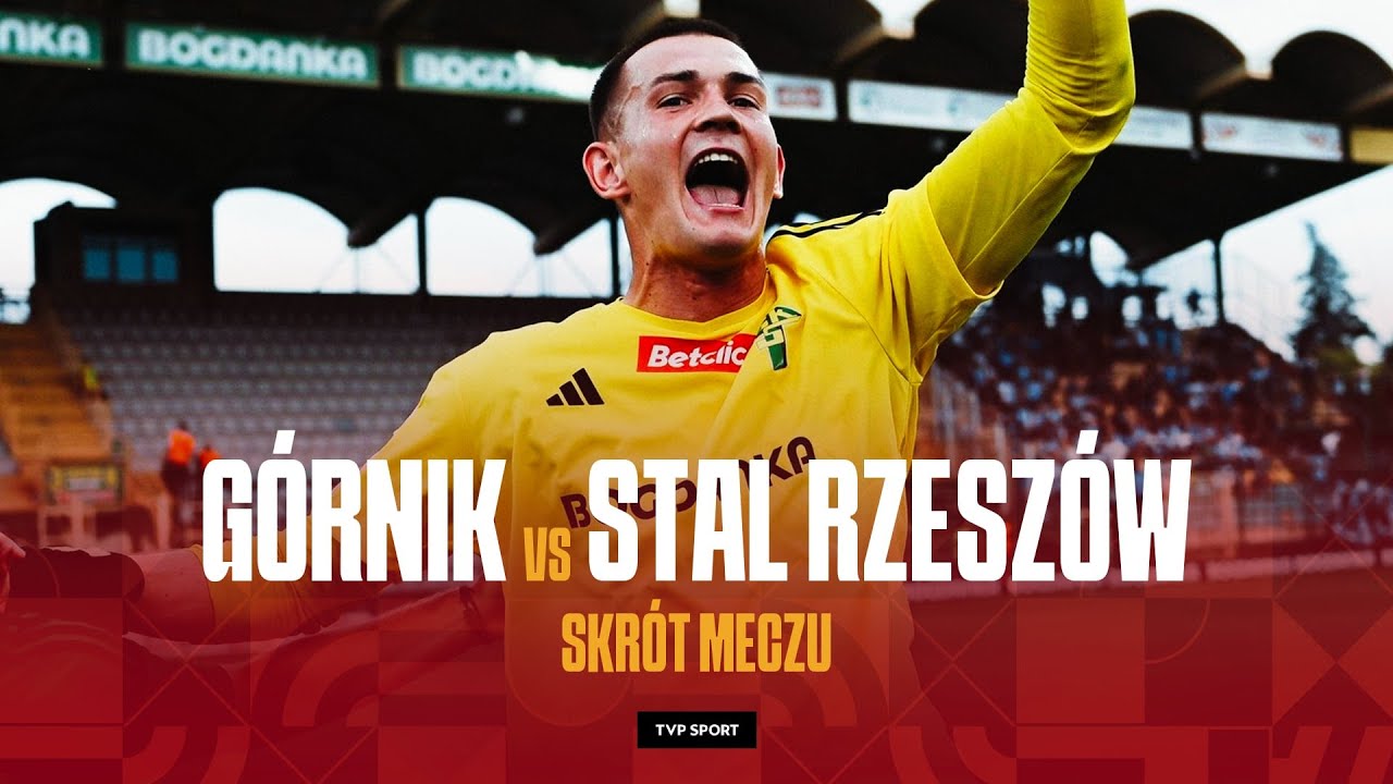 WIDEO: Górnik Łęczna - Stal Rzeszów 2-1 [SKRÓT MECZU]