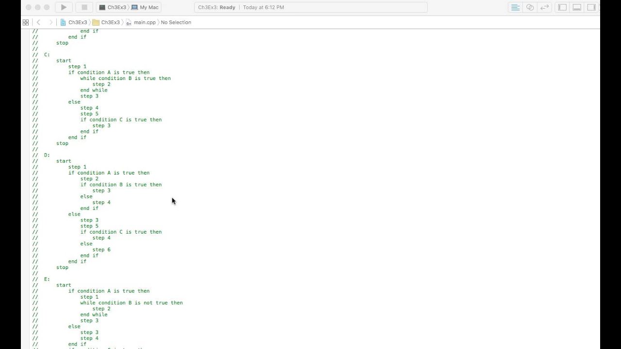 Programming Logic and Design 8th Edition Chapter 3 Exercise 3