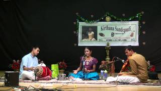 Kirthana Sandepudi - Bhaja Bhaja mAnasa - sindhubhairavi  - swAti tiruNAL