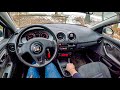 2006 Seat Ibiza 1 4 16V 75 HP POV Test Drive 2681 Joe Black