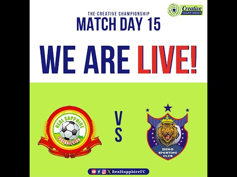 TCC LEAGUE 2023/2024 | MATCH DAY 15 | REAL SAPPHIRE FC vs DINO SC