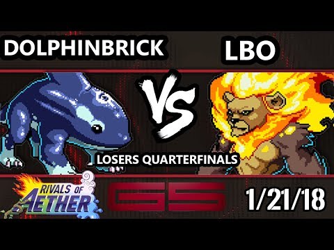 GENESIS 5 RoA - TUX | DolphinBrick (Orcane) VS TUX | LBO (Zetterburn) - Rivals of Aether LQF