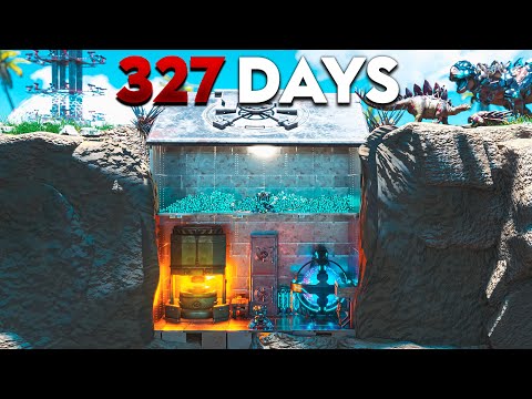 We Built And Survived 300 Days In A Bunker In Ark