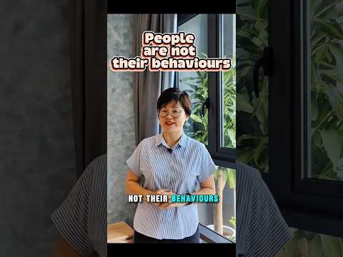 People are NOT their Behaviors