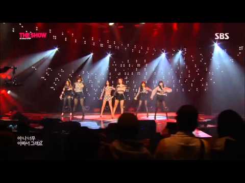 T-ara - Number 9 131113 SBS The Show All About K-POP