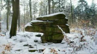 preview picture of video 'Der Kuckuckstein in Königshain zur Wintersonnenwende 2008'