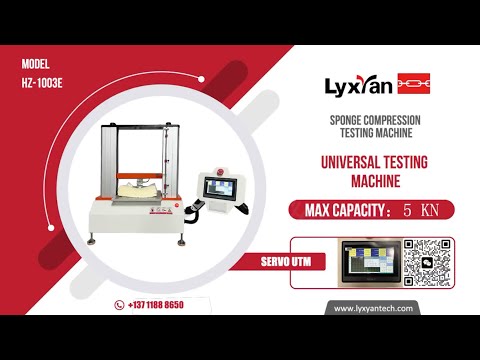 FOAM fatigue hardness Testing equipment ISO 2439 Detailed instructions for use