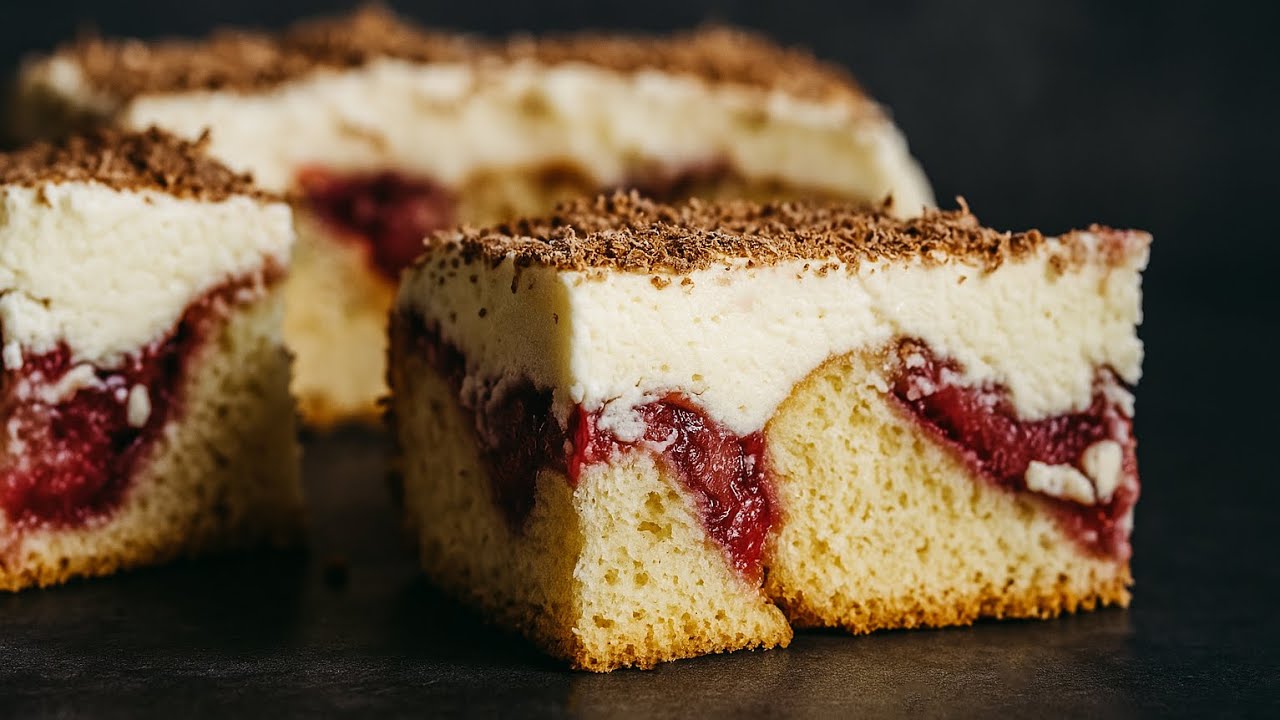 Ciasto z truskawkami Owocowe Marzenie. Sekret tego ciasta to rewelacyjny...