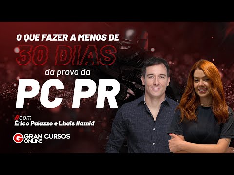 What to do less than 30 days before the PCPR exam? - With Érico Palazzo and Lhais Hamid