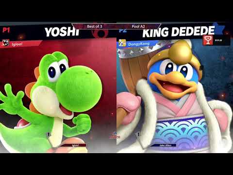 Lagspike 19 - Pool A2 - Jake Allen (King Dedede) vs Igloo! (Yoshi)