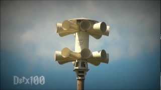 preview picture of video '(Sick) Sentry 16V1T-B, Full Attack: Petersburg, Indiana (Pike Co. Tornado Siren Test, HD)'